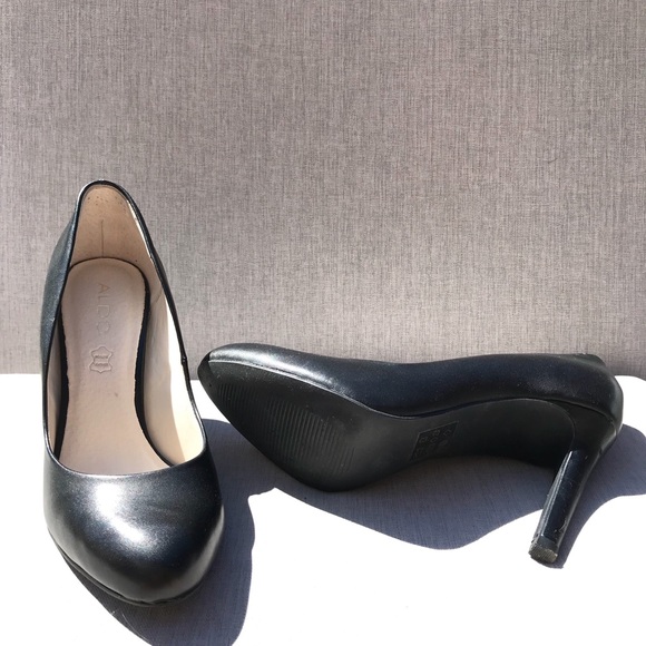ALDO Black Leather Pumps - Picture 6 of 6